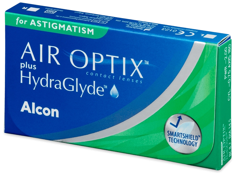 Контактні лінзи Air Optix plus HydraGlyde for Astigmatism