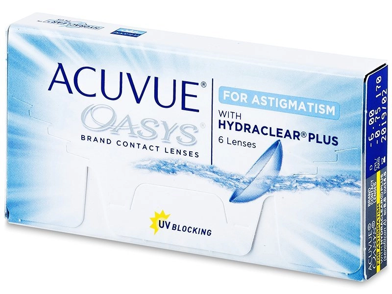 Контактні лінзи Acuvue Oasys for Astigmatism